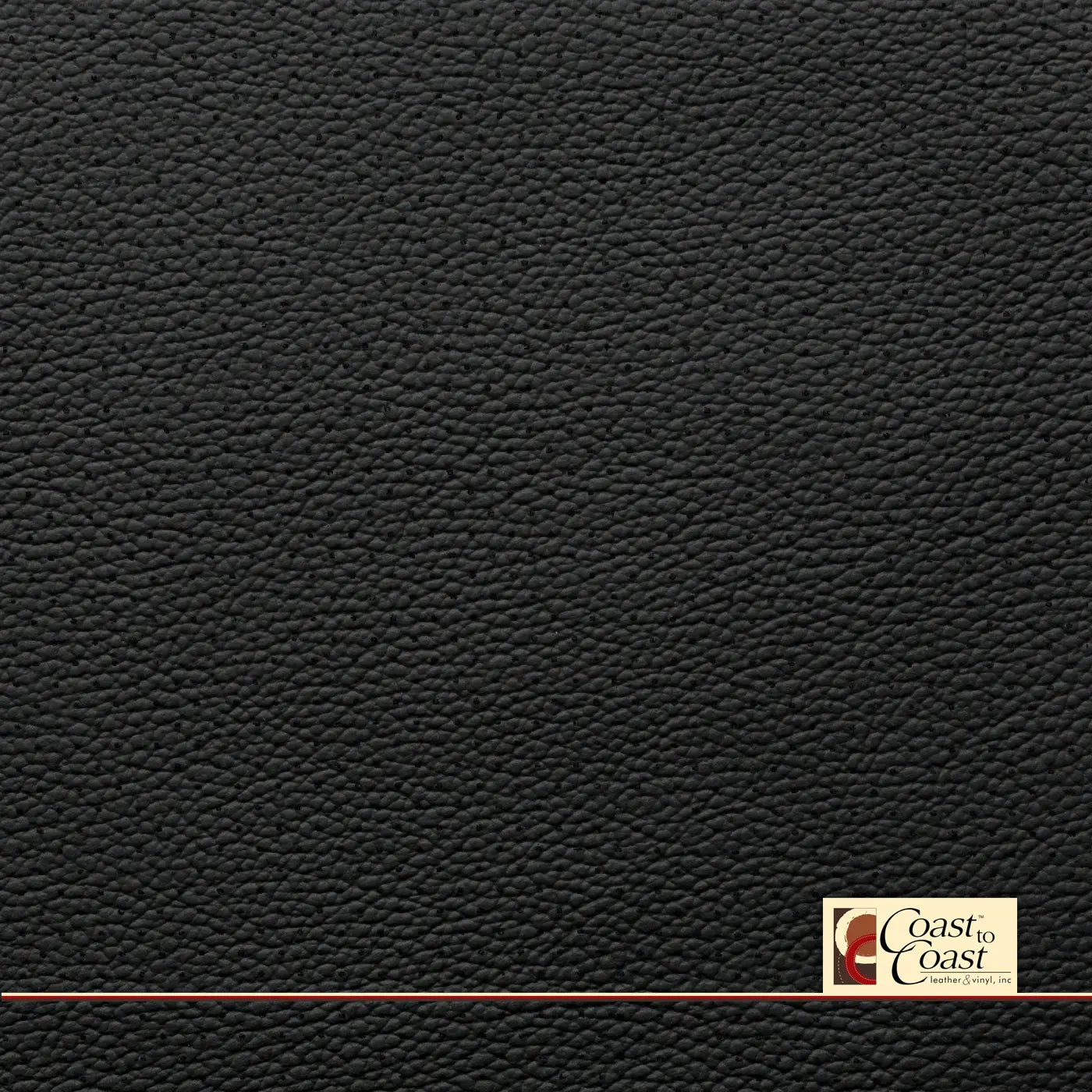 Ford Ebony Full Hide / Mini Perf (1/8In) Leather